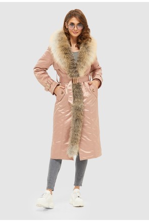 Winter Raincoat Mila Nova K-114ex pink