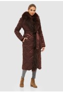 Winter Raincoat Mila Nova K-131 Bordeaux