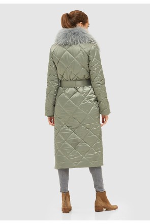 Winter Raincoat Mila Nova K-131 oliva