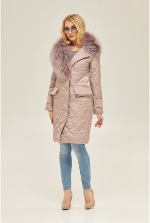 Winter Raincoat Mila Nova PV-105n pink