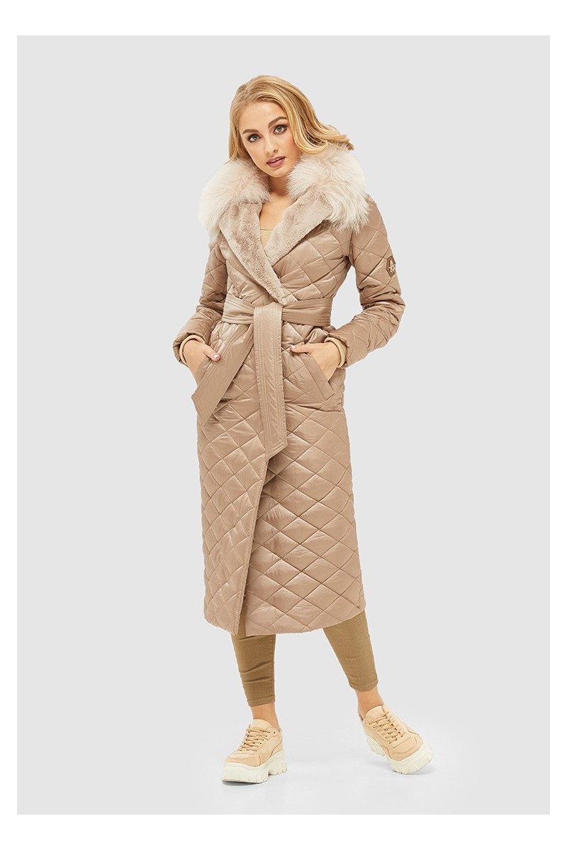 Winter Raincoat Mila Nova PV-120 beige