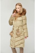 Winter down Jacket Mila Nova K-49 oliva