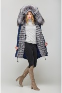 Winter Parka Mila Nova P-21 blue