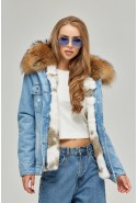 Winter Parka Mila Nova P-56 blue