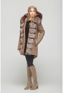 Parka Mila Nova Winter P-27 standard cappuccino 