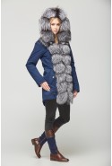 Winter Parka Mila Nova P-27standard blue